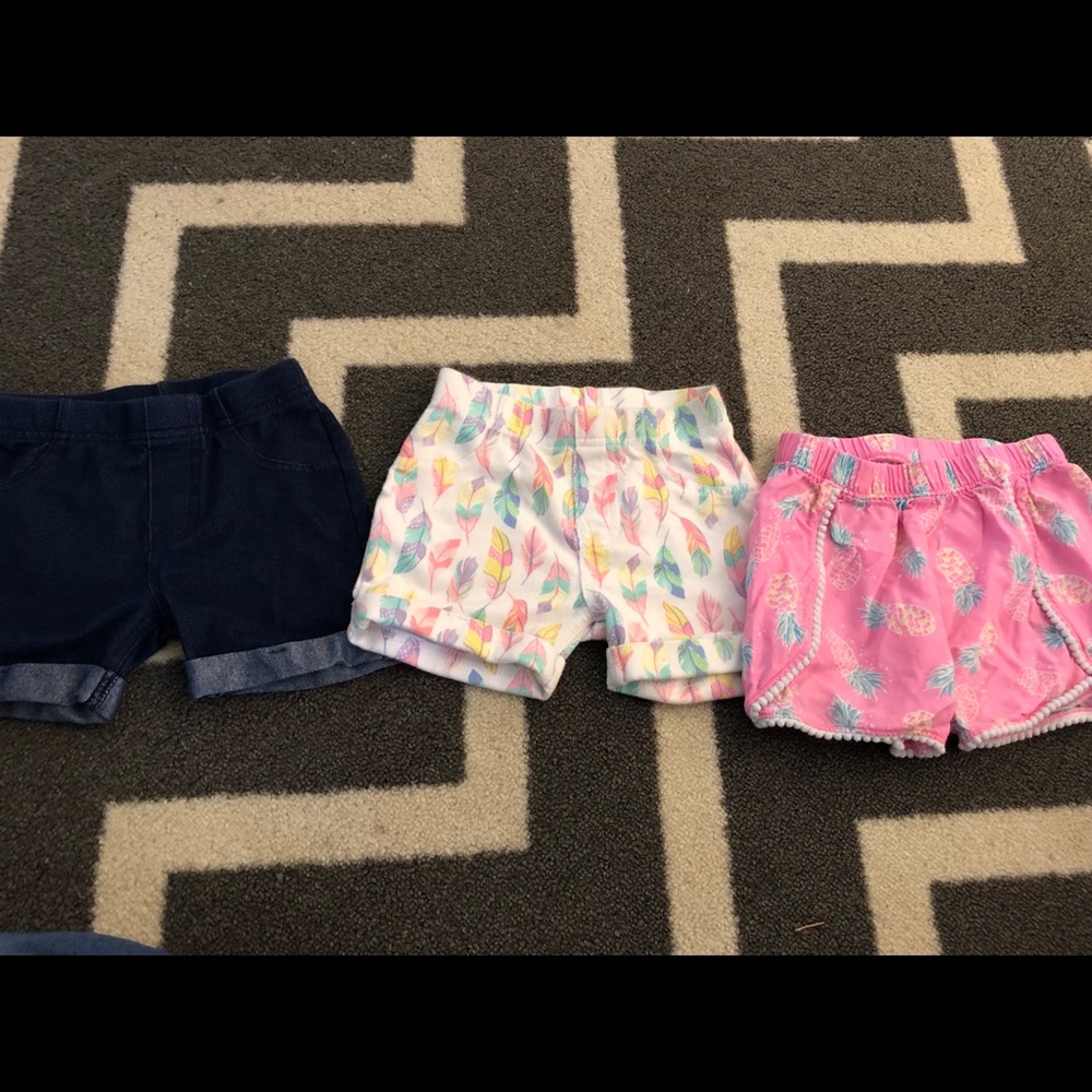 Lot of 3 Garamimals toddler shorts